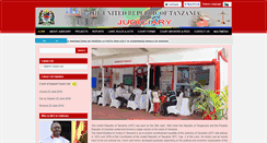 Desktop Screenshot of judiciary.go.tz