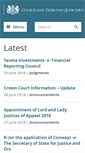 Mobile Screenshot of judiciary.gov.uk