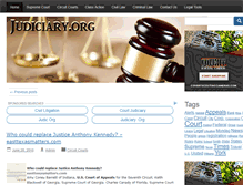 Tablet Screenshot of judiciary.org